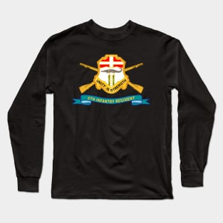 6th Infantry Regiment - DUI w Br - Ribbon X 300 Long Sleeve T-Shirt